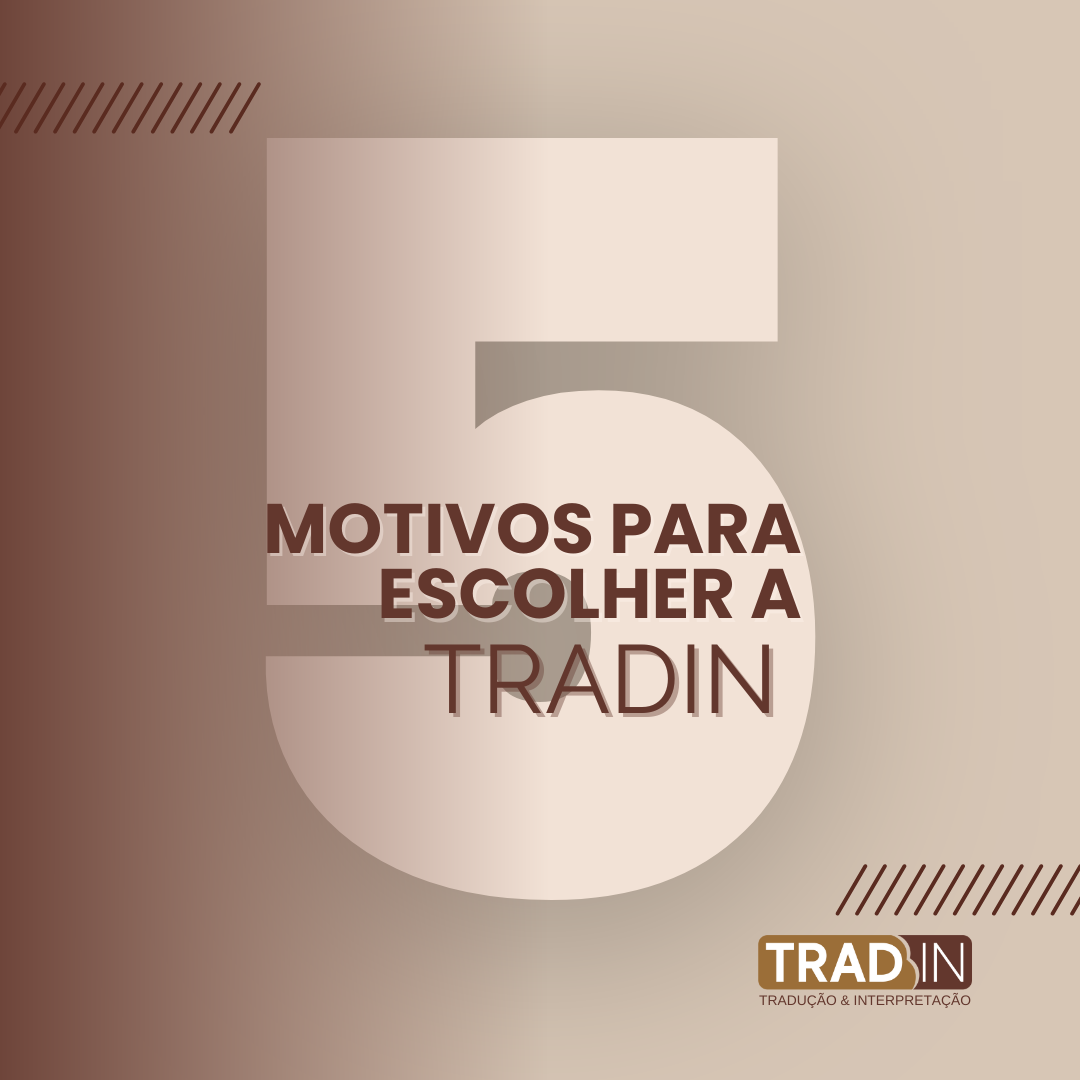 5 motivos para escolher a TradIn